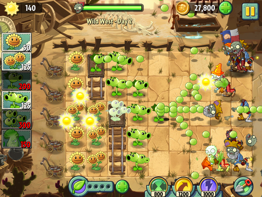 Plants vs. Zombies 2: It's About Time - «Мечта садовода». Обзор Plants Vs. Zombies 2: It's About Time